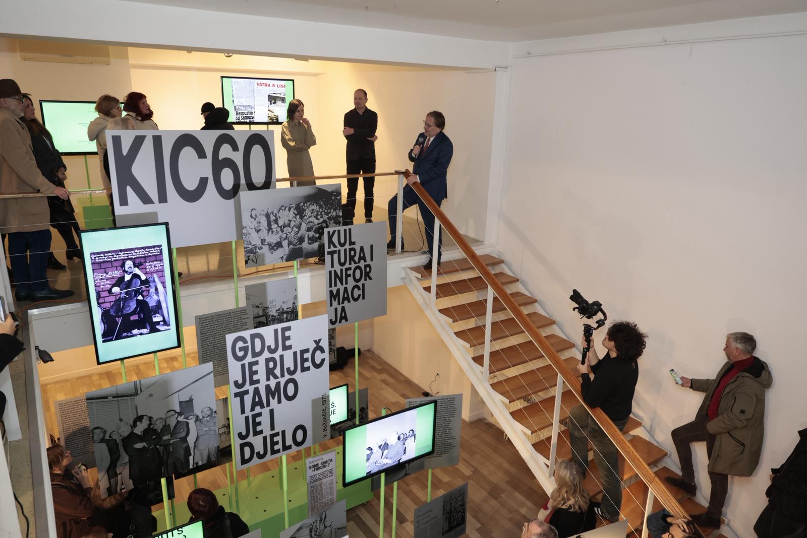 KIC slavi jubilarnu obljetnicu uz izložbu „Od informacije do kulture - 60 godina KIC-a“